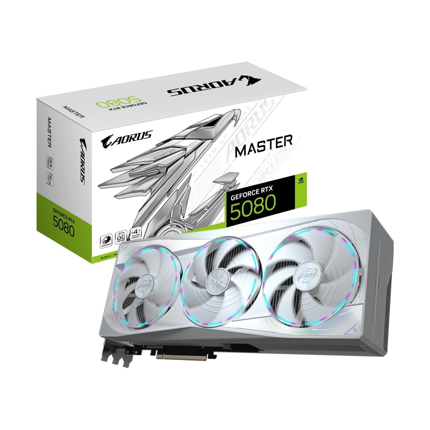 Gigabyte Graphics Card|GIGABYTE|NVIDIA GeForce RTX 5080|16 GB|GDDR7|256 bit|PCIE 5.0 16x|GPU 2617 MHz|Dual Slot Fansink|1xHDMI|3