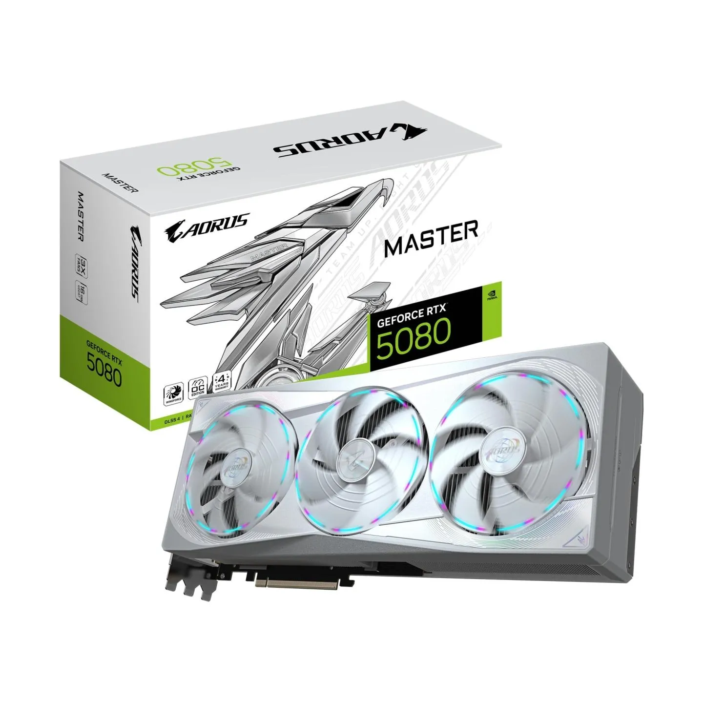 Gigabyte Graphics Card|GIGABYTE|NVIDIA GeForce RTX 5080|16 GB|GDDR7|256 bit|PCIE 5.0 16x|GPU 2617 MHz|Dual Slot Fansink|1xHDMI|3