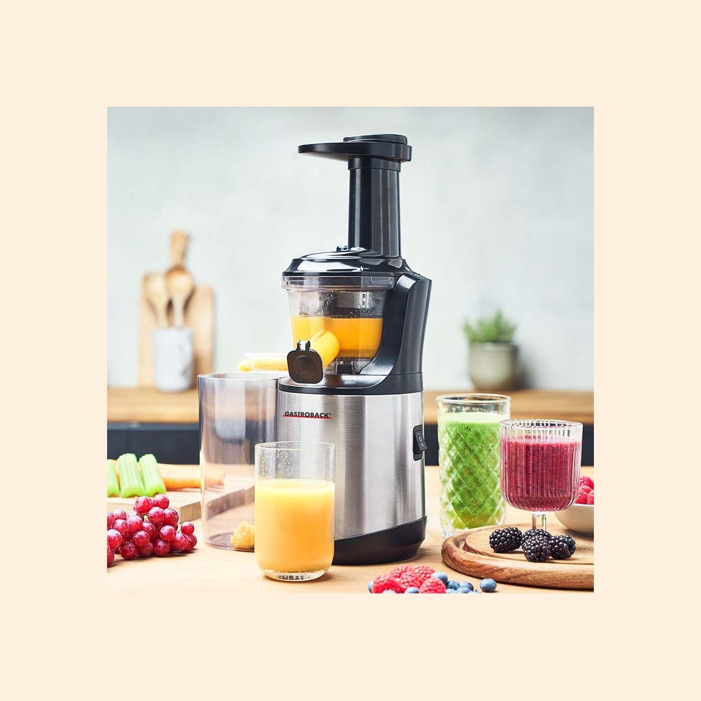 Gastroback 40145 Slow Juicer Advanced Vital