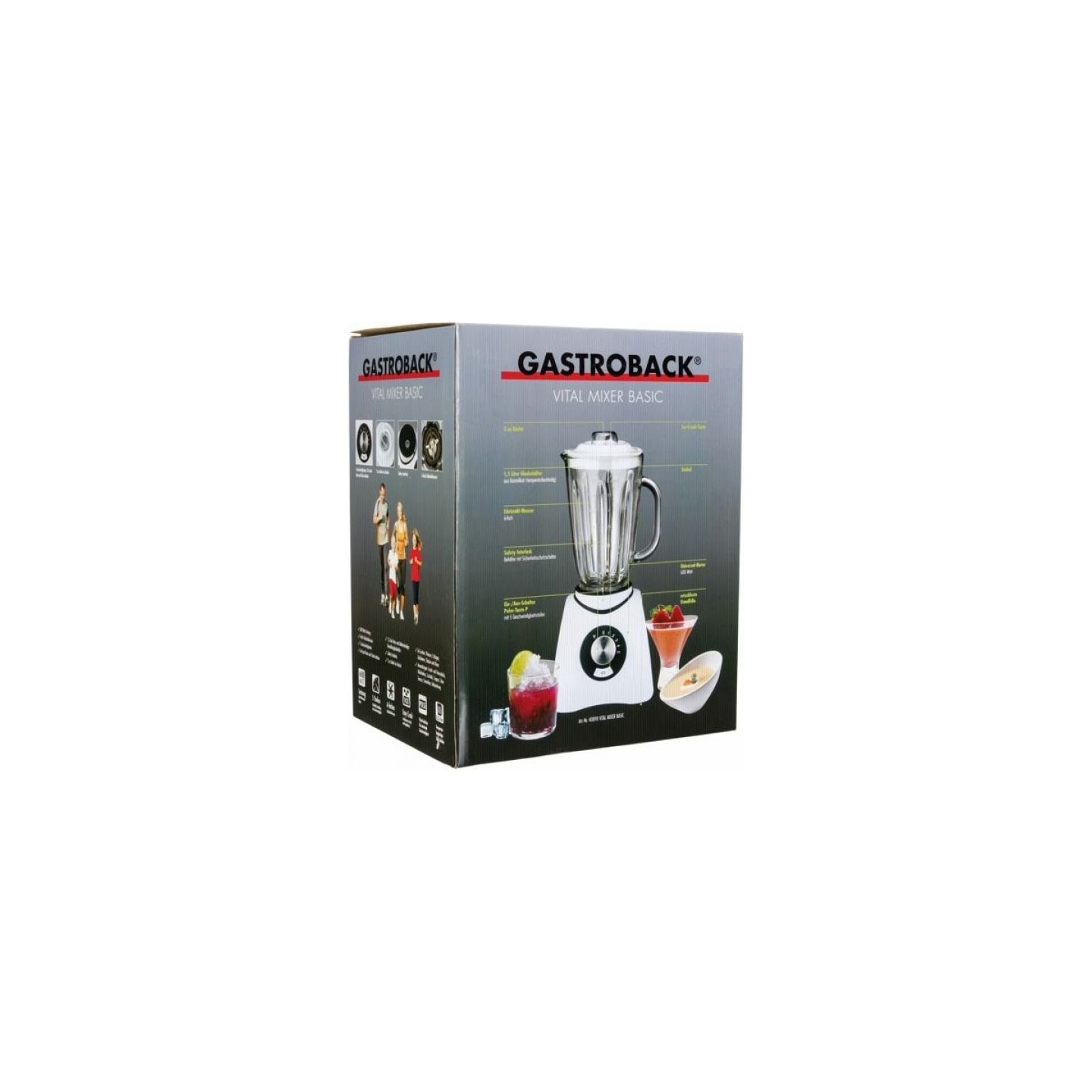 Gastroback 40898 Vital Mixer Basic