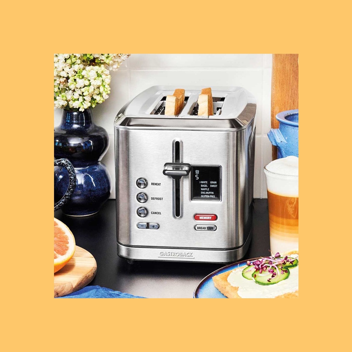 Gastroback 42395 Design Toaster Digital 2S