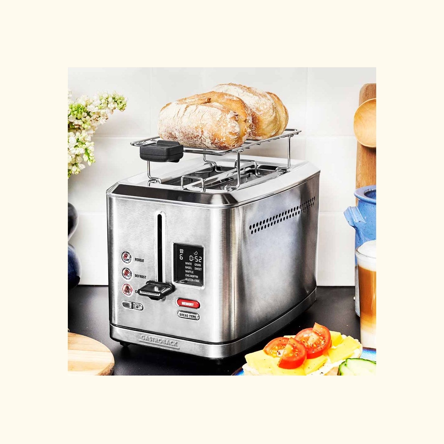 Gastroback 42395 Design Toaster Digital 2S