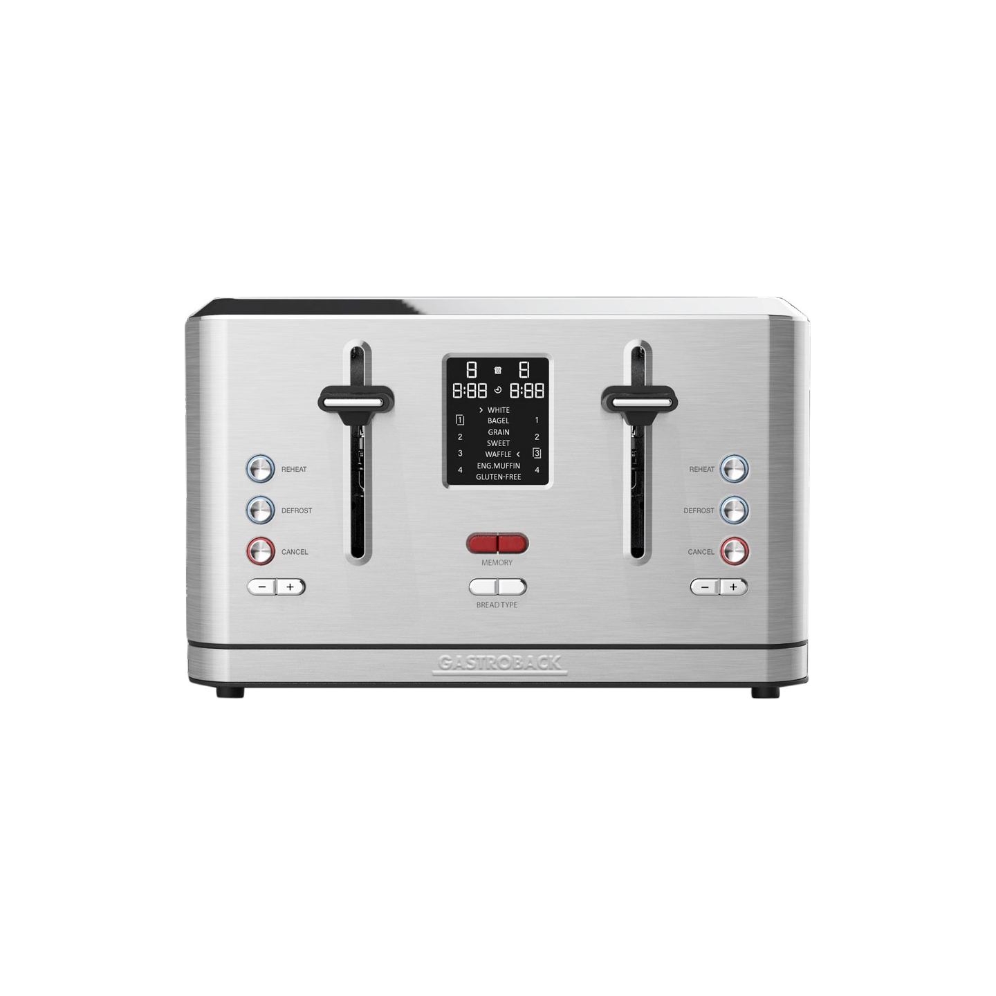 Gastroback 42396 Design Toaster Digital 4S