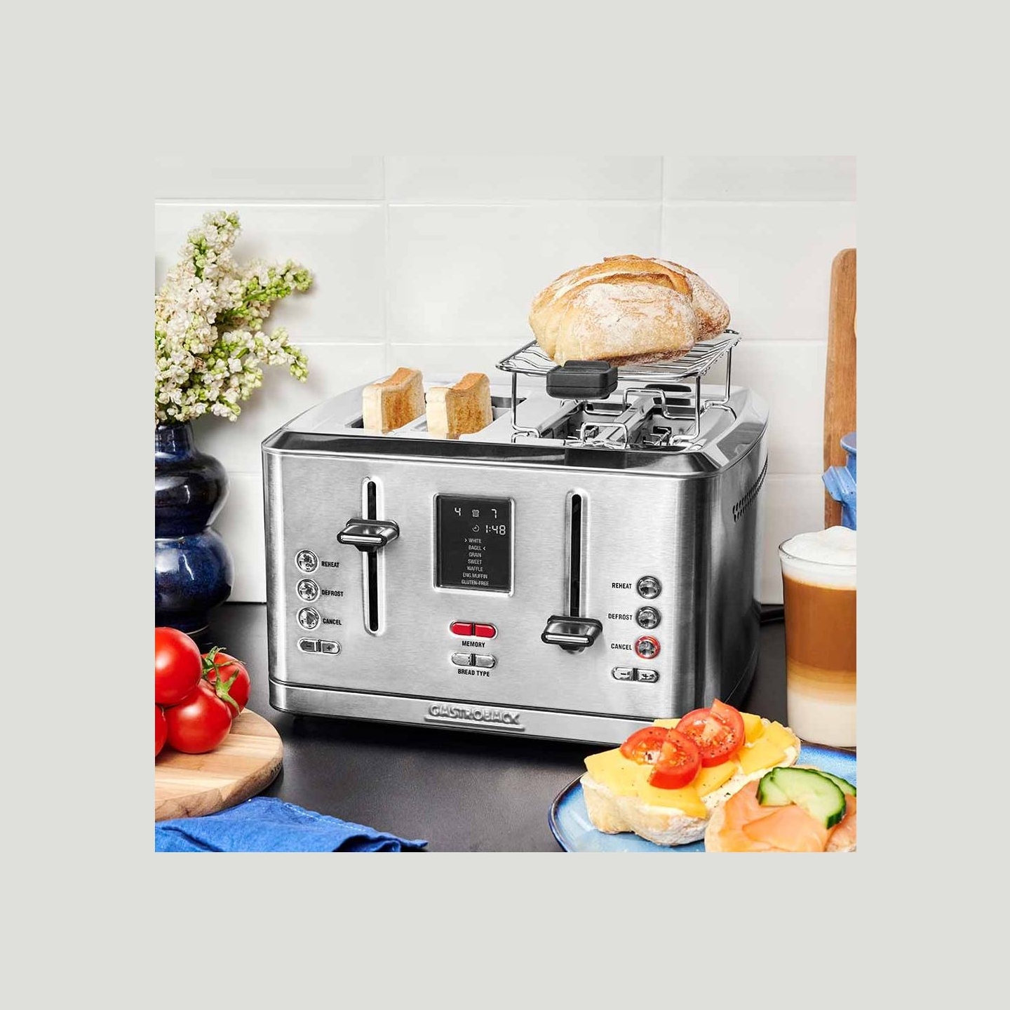 Gastroback 42396 Design Toaster Digital 4S