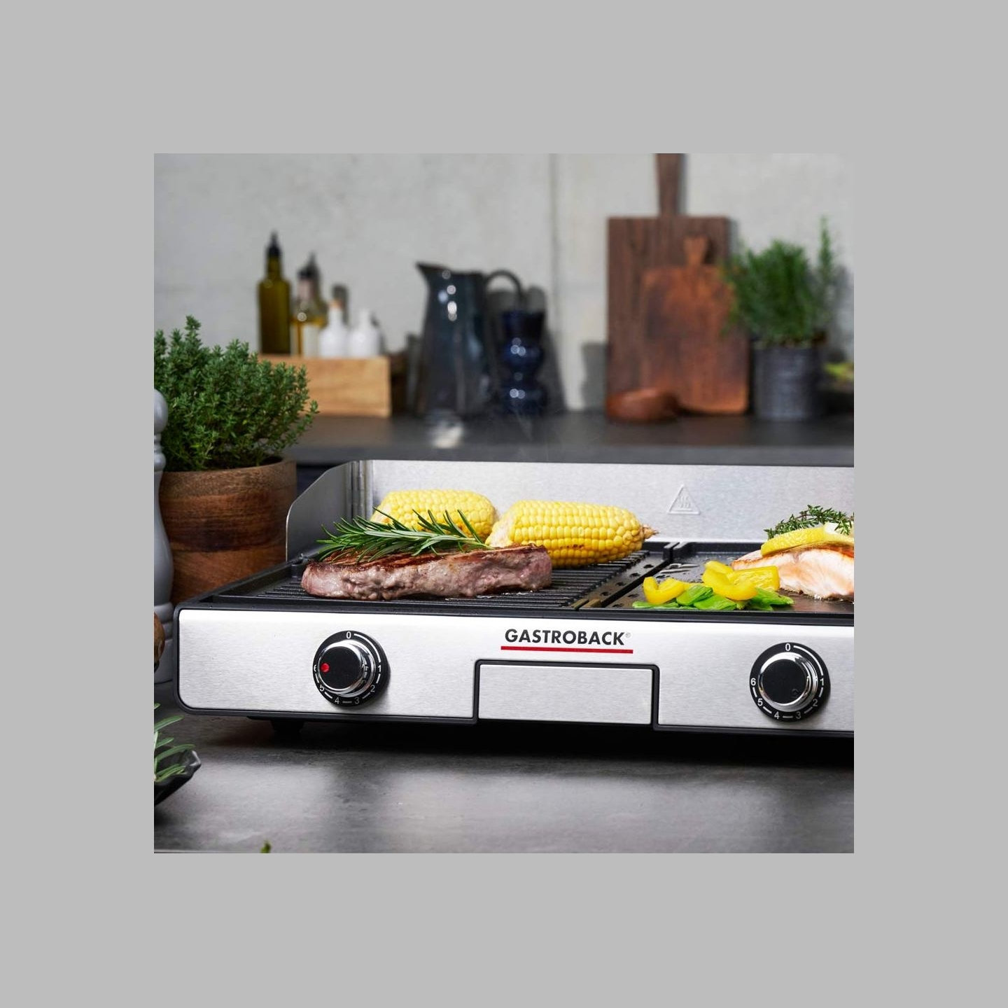 Gastroback 42524 Design Table Grill Plancha & BBQ