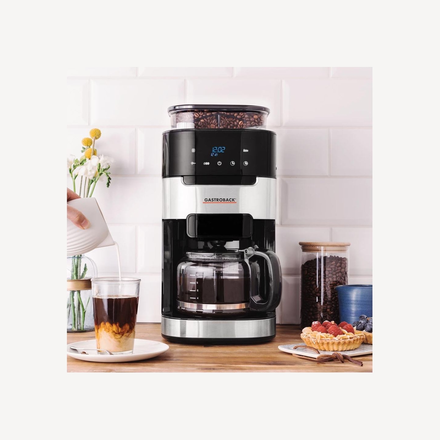 Gastroback 42711 Coffee Machine Grind & Brew Pro