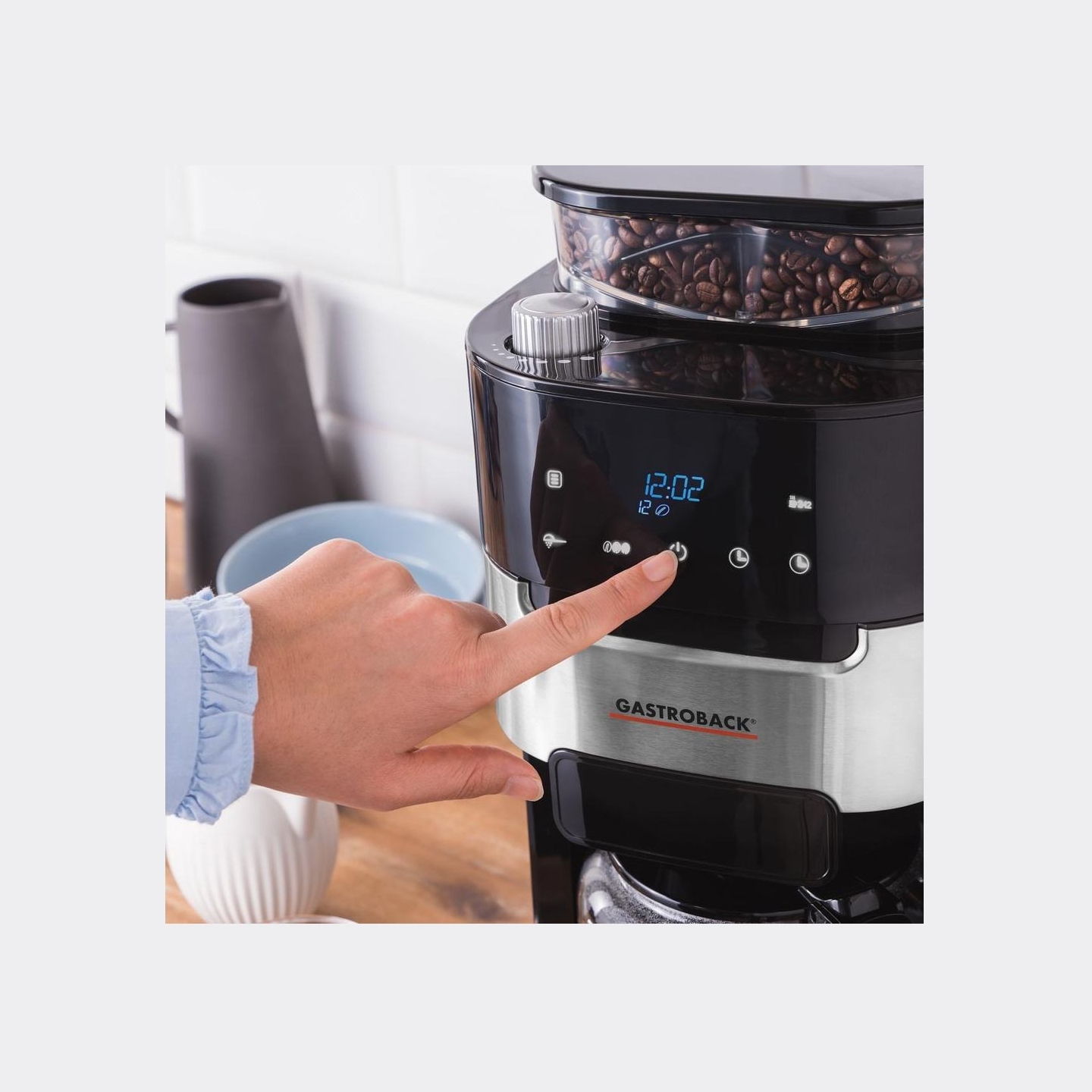 Gastroback 42711 Coffee Machine Grind & Brew Pro