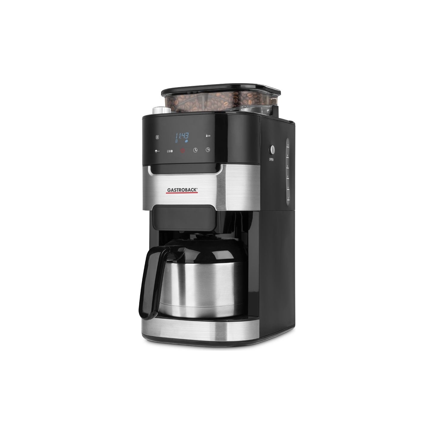 Gastroback 42711_S Coffee Machine Grind & Brew Pro Thermo