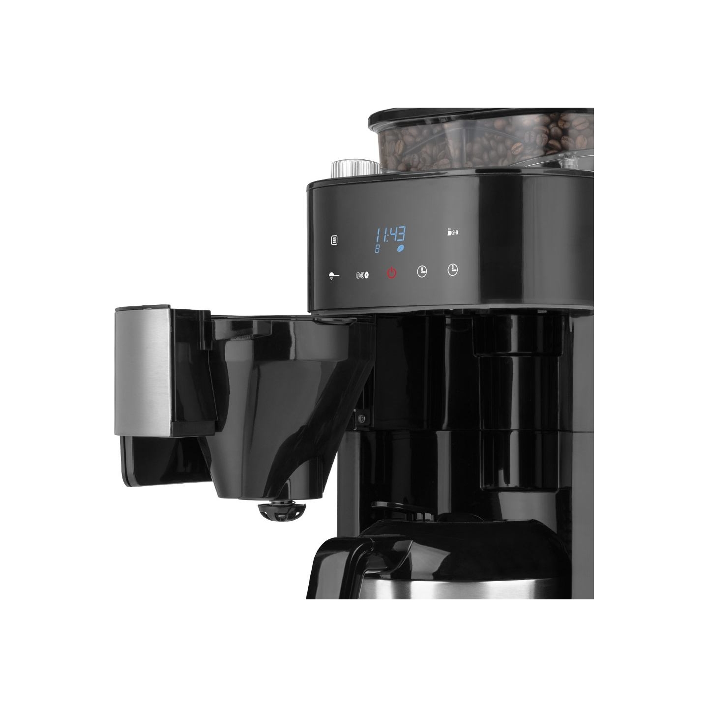 Gastroback 42711_S Coffee Machine Grind & Brew Pro Thermo