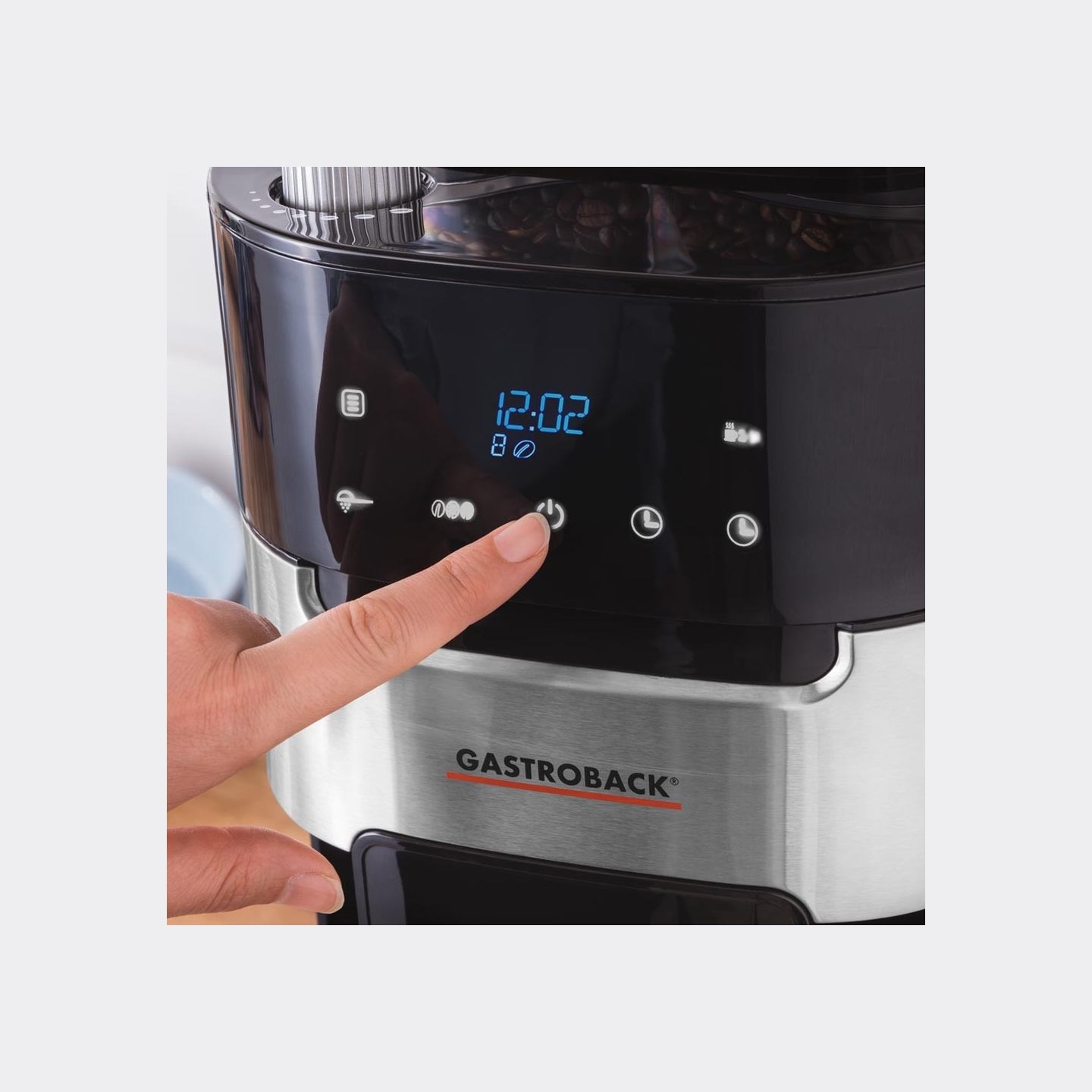 Gastroback 42711_S Coffee Machine Grind & Brew Pro Thermo