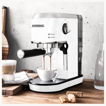 Gastroback 42717 Design Espresso Piccolo white