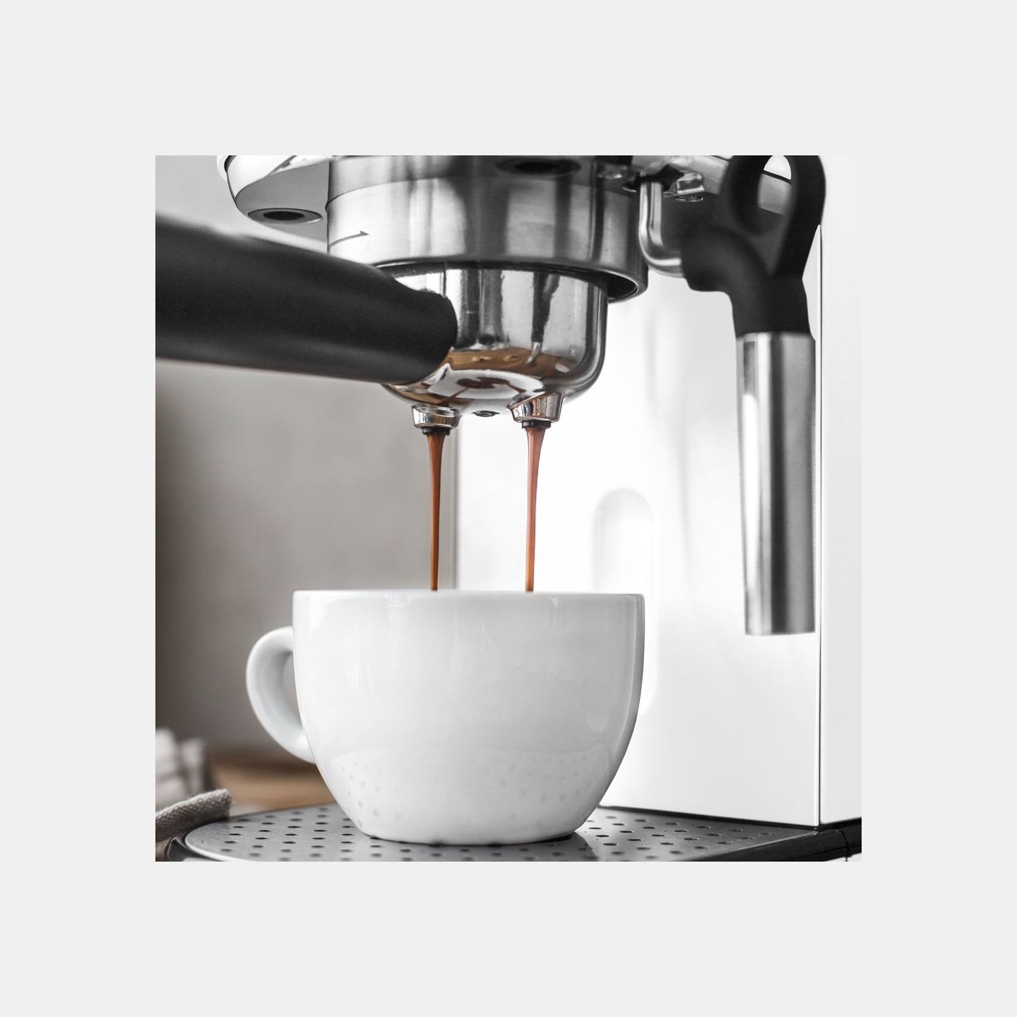 Gastroback 42717 Design Espresso Piccolo white