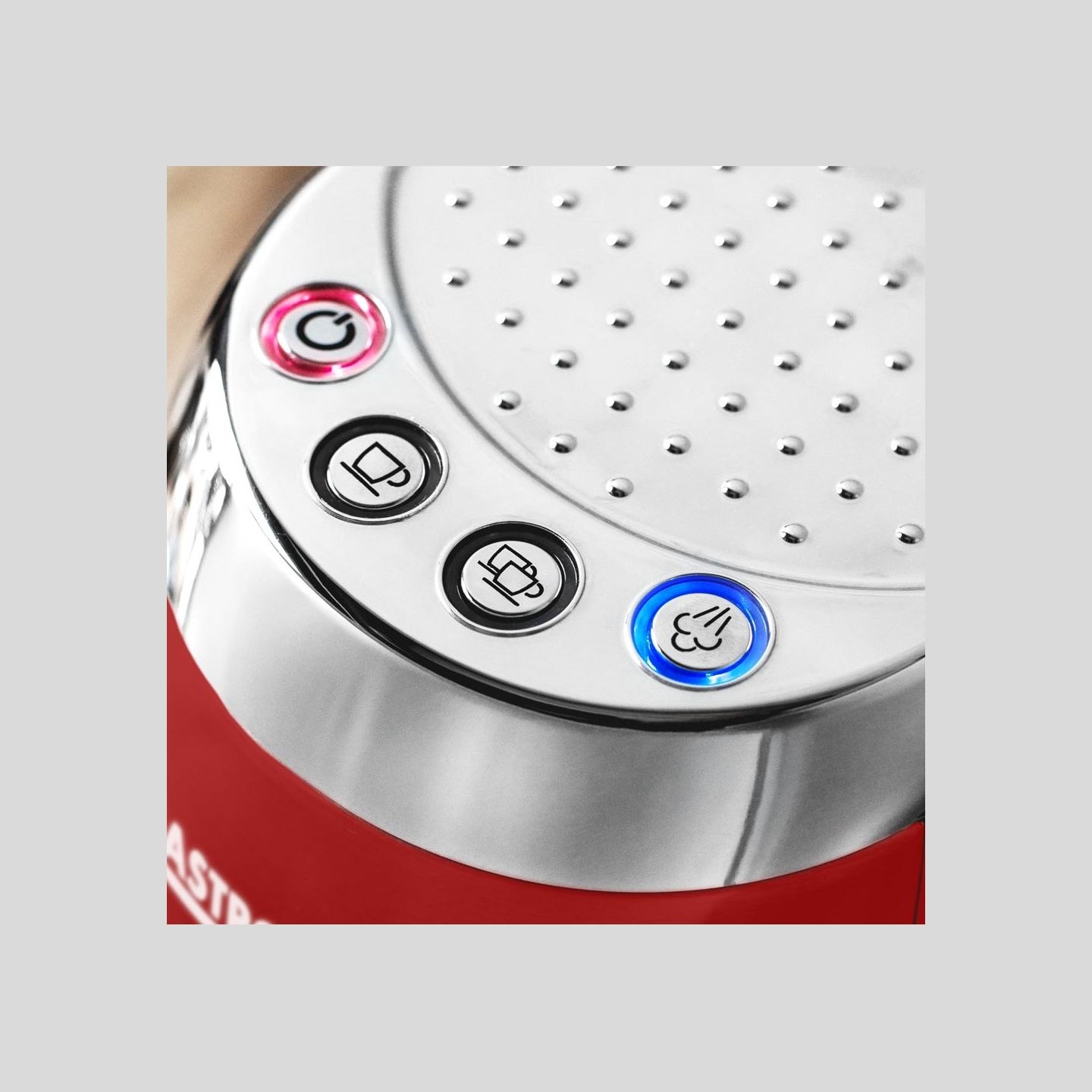 Gastroback 42719 Design Espresso Piccolo red