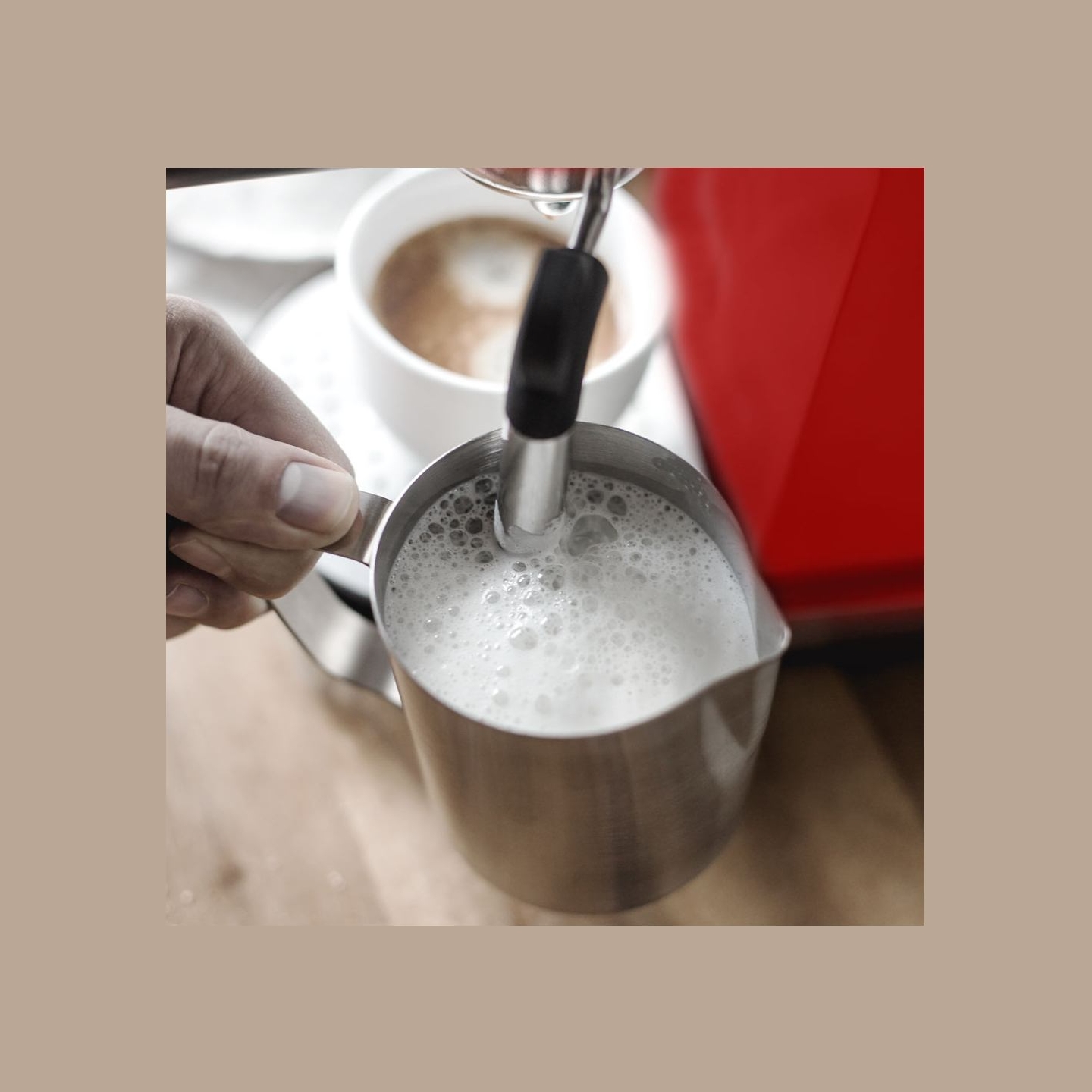 Gastroback 42719 Design Espresso Piccolo red