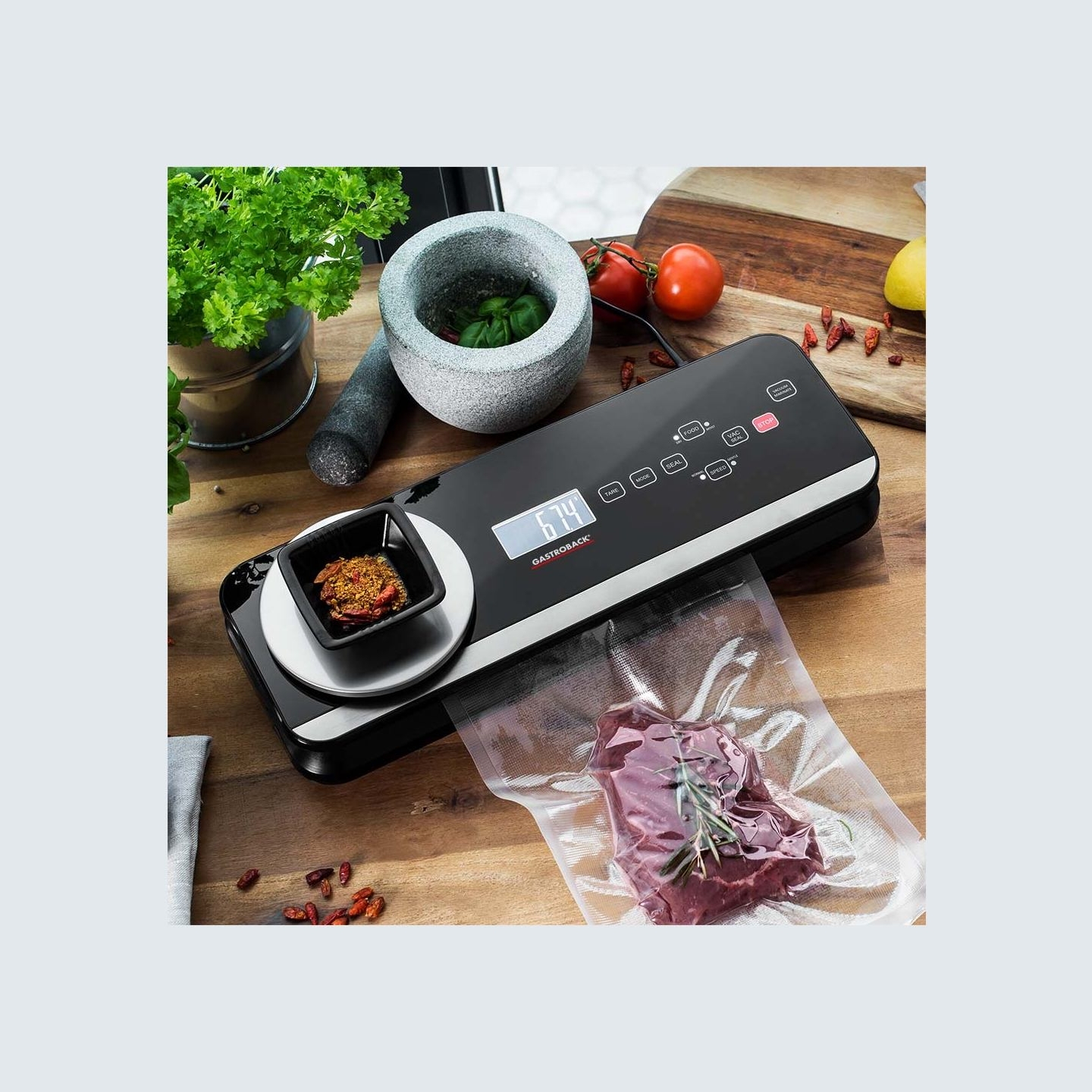 Gastroback 46014 Design Vacuum Sealer Advanced Scale Pro