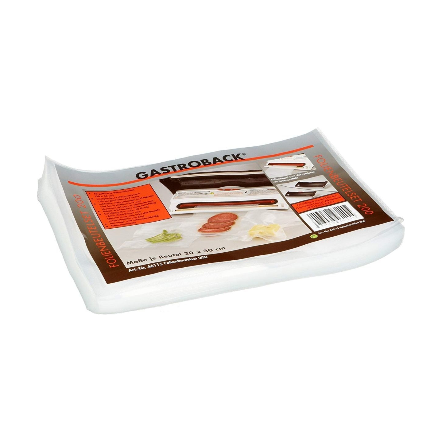 Gastroback 46115 Vaccum Sealer Bags 20x30cm