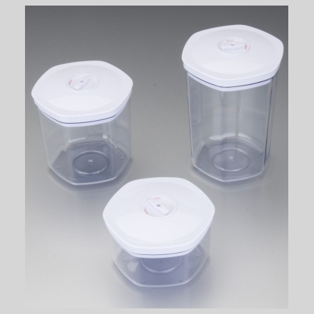 Gastroback 46110 Vacuum Canister 3pcs Round
