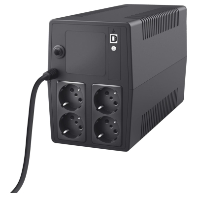 Trust UPS|TRUST|600 Watts|1000 VA|Wave form type Simulated sinewave|23504