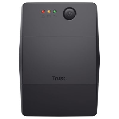 Trust UPS|TRUST|600 Watts|1000 VA|Wave form type Simulated sinewave|23504