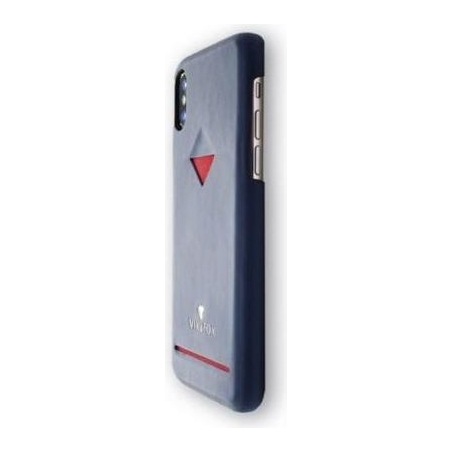 Vixfox Card Slot Back Shell for Iphone 7/8 plus navy blue