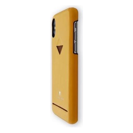 Vixfox Card Slot Back Shell for Iphone 7/8 plus mustard yellow