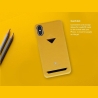 Vixfox Card Slot Back Shell for Iphone XR mustard yellow