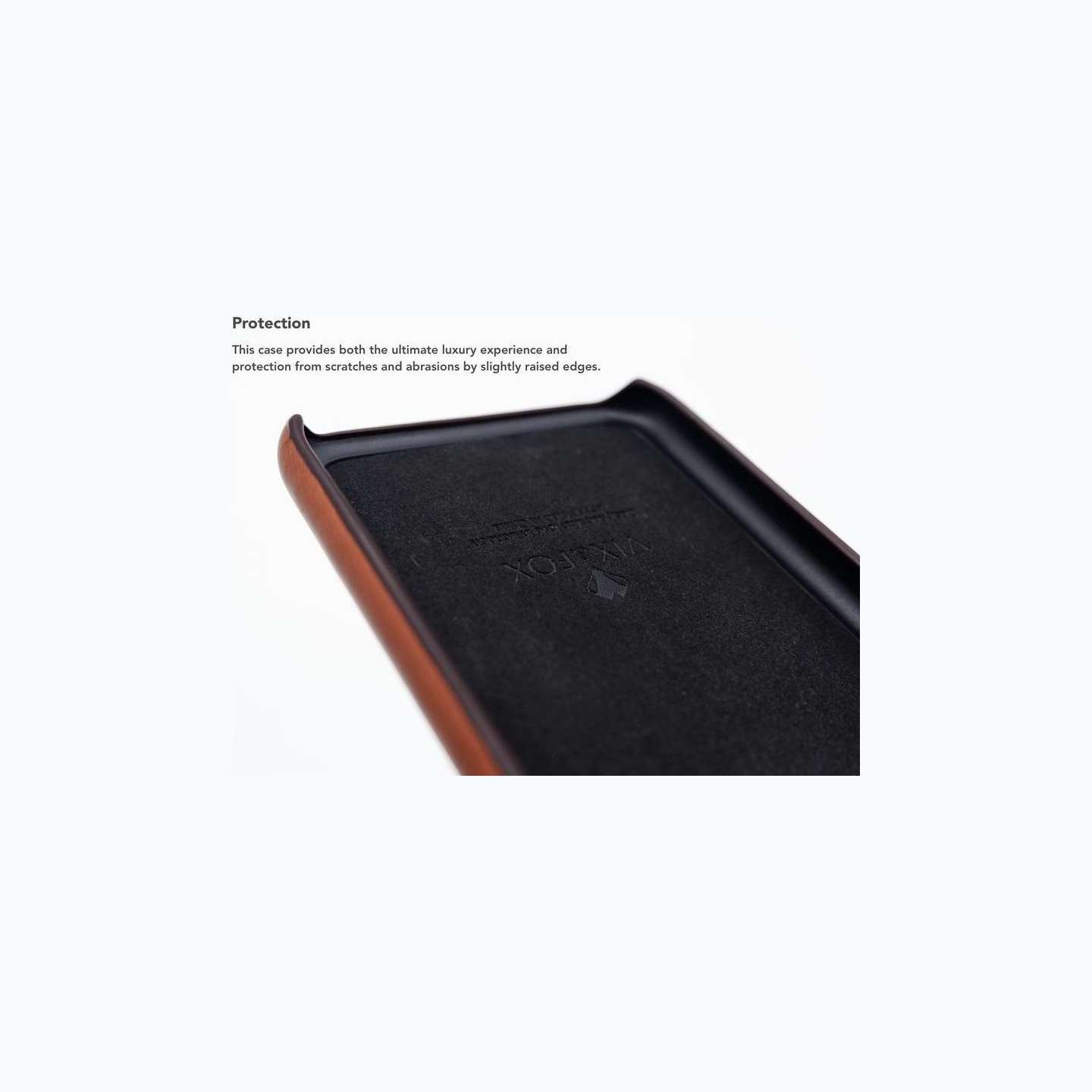 Vixfox Card Slot Back Shell for Iphone XSMAX caramel brown