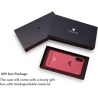 Vixfox Card Slot Back Shell for Iphone XSMAX ruby red