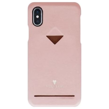 Vixfox Card Slot Back Shell for Iphone XSMAX pink