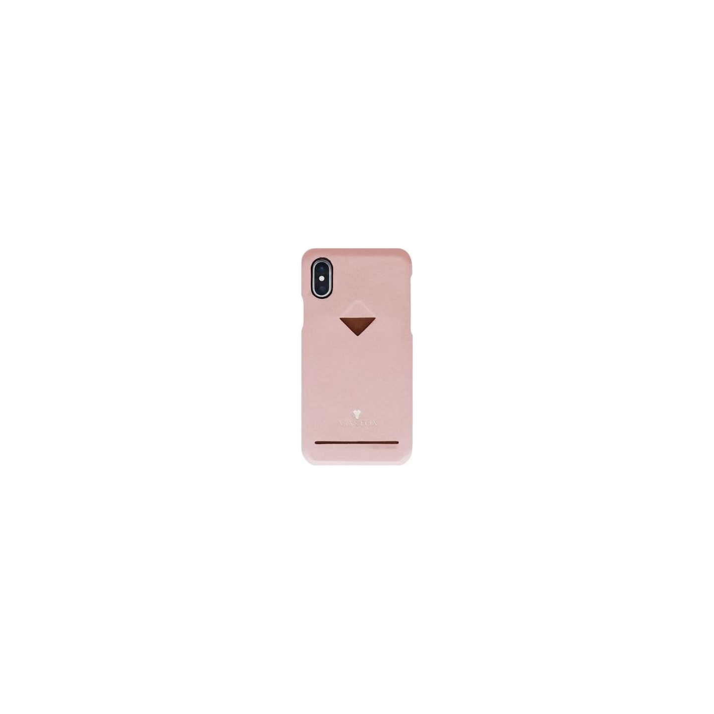 Vixfox Card Slot Back Shell for Iphone XSMAX pink