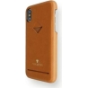 Vixfox Card Slot Back Shell for Samsung S9 caramel brown