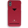 Vixfox Card Slot Back Shell for Samsung S9 ruby red