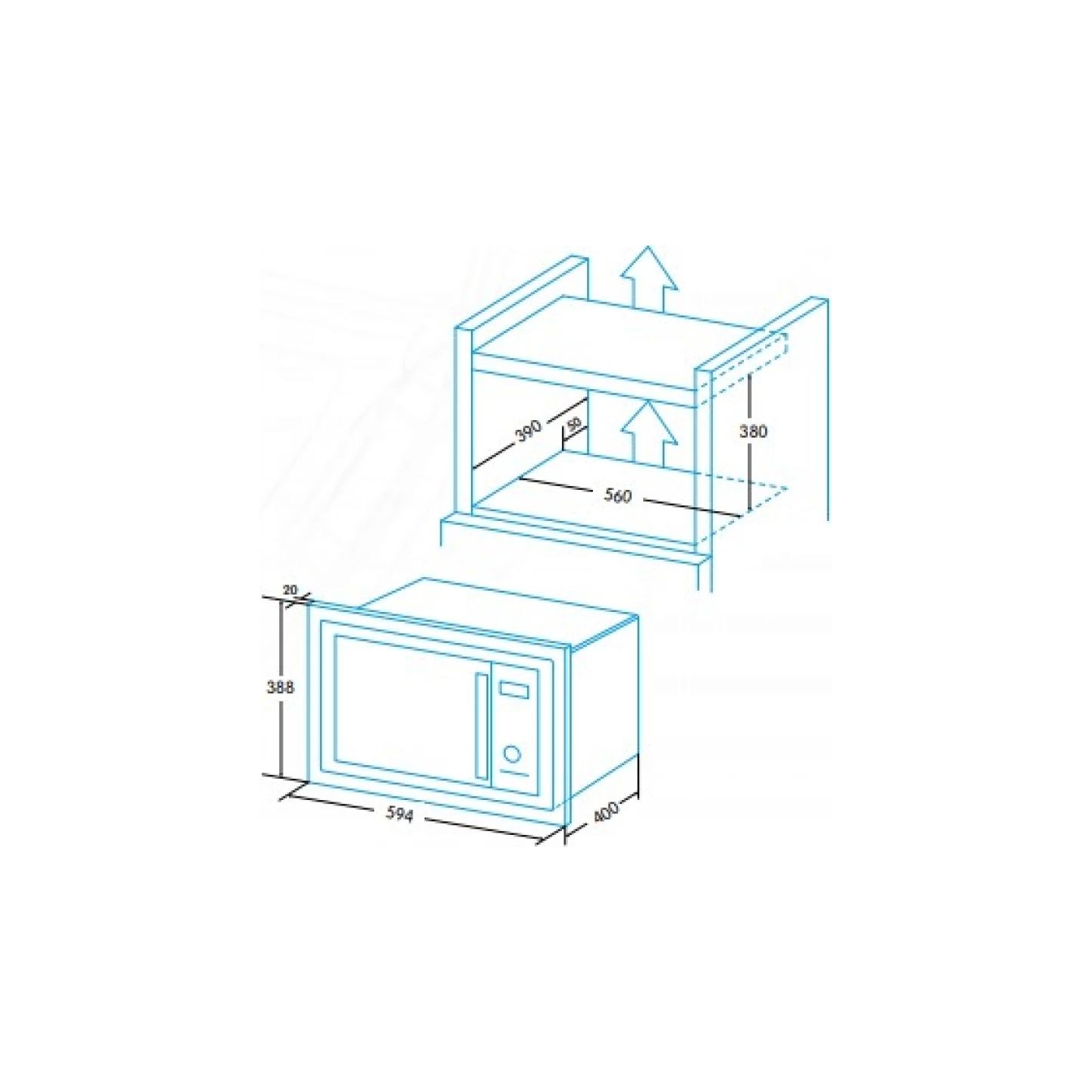 Edesa EMW-2530-IG BK