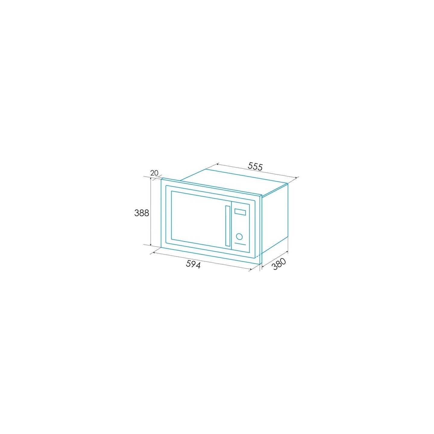 Edesa EMW-2530-IG BK