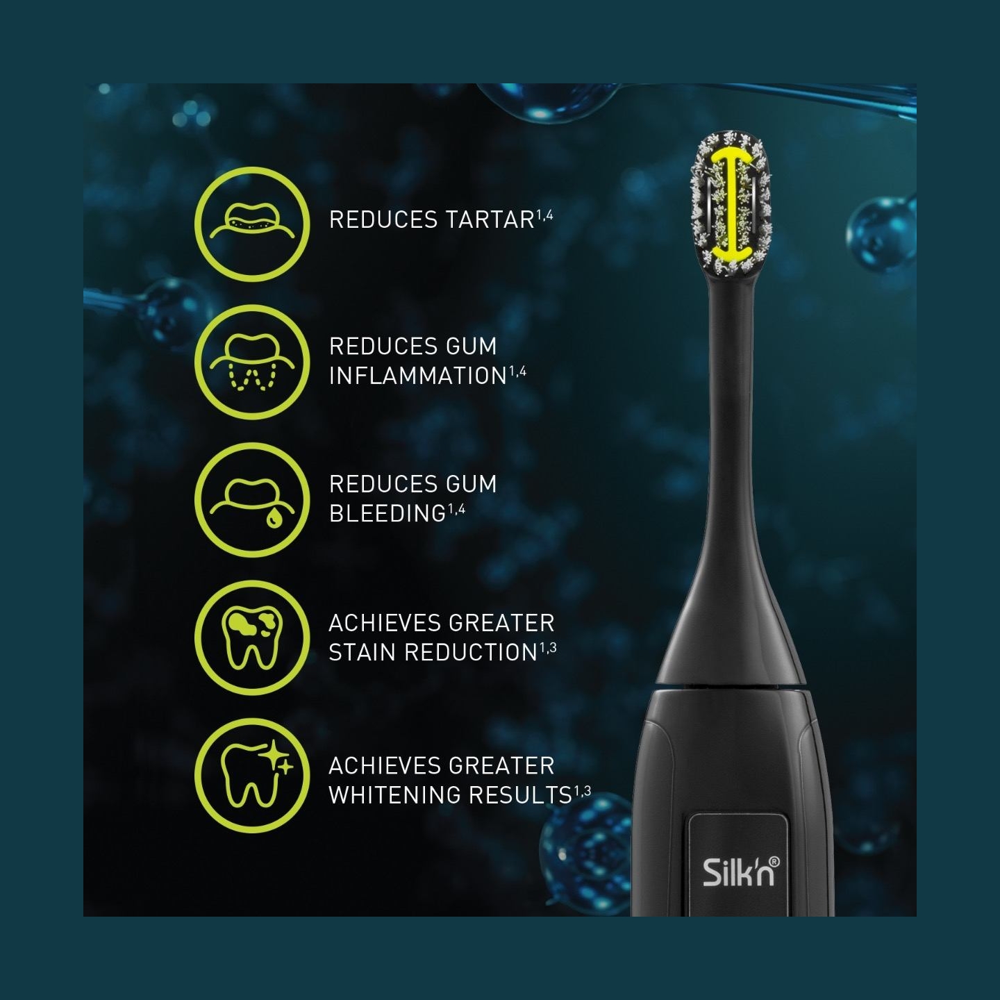 Silkn ToothWave Black TW1PE3Z001