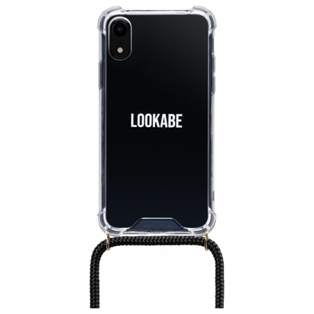 Lookabe Necklace iPhone Xr gold black loo004