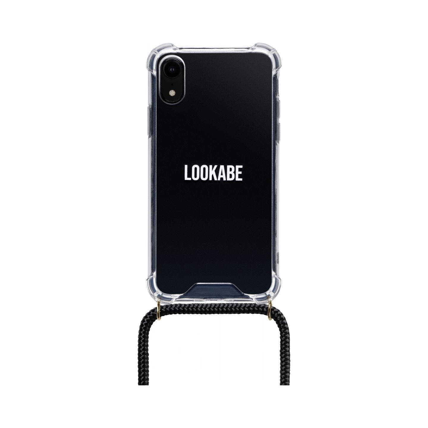 Lookabe Necklace iPhone Xr gold black loo004