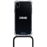Lookabe Necklace iPhone Xr gold black loo004
