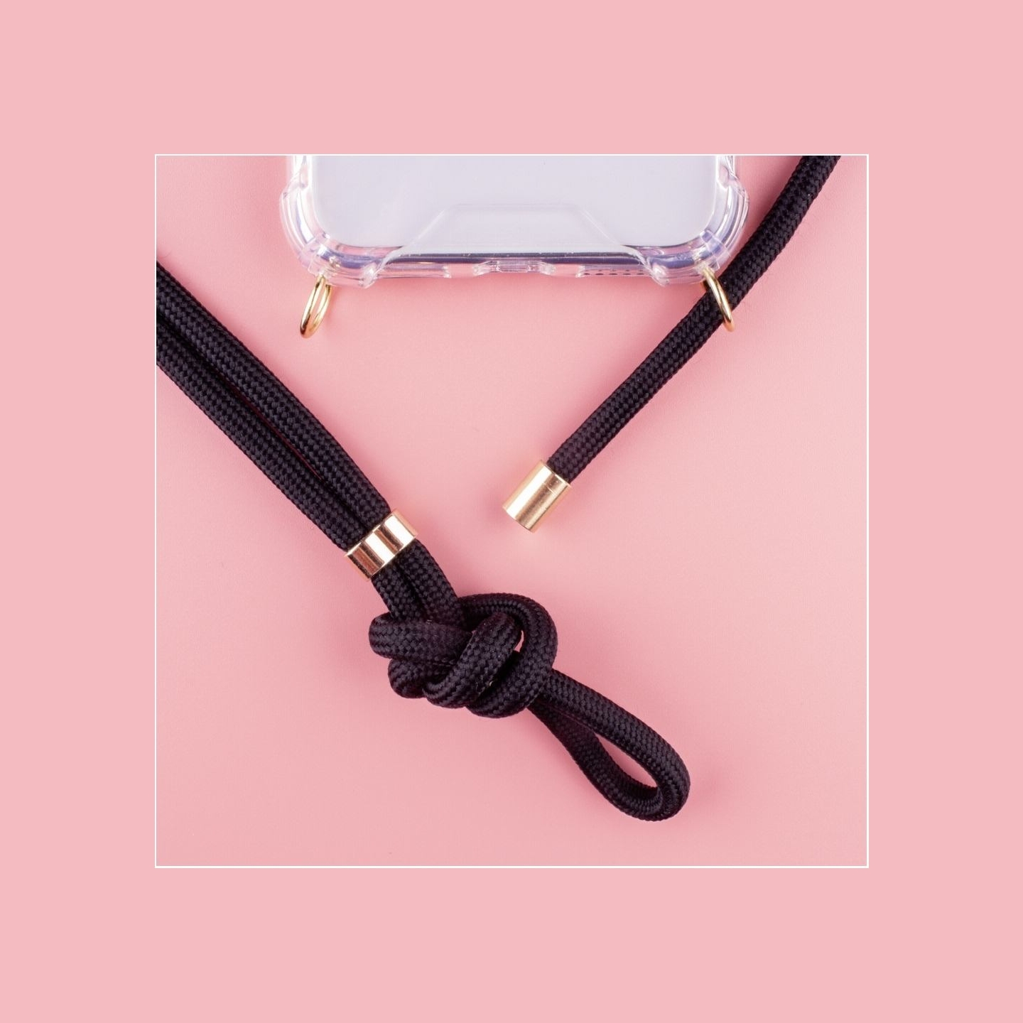 Lookabe Necklace iPhone Xr gold black loo004