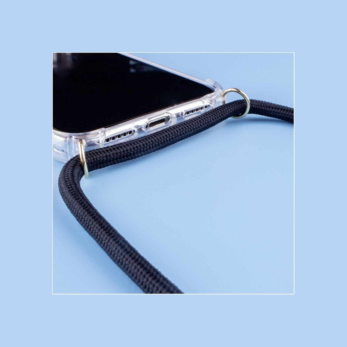 Lookabe Necklace iPhone Xr gold black loo004