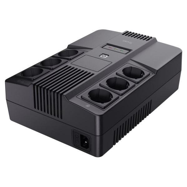 Trust UPS|TRUST|800 VA|Wave form type Simulated sinewave|Desktop/pedestal|23326