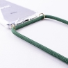 Lookabe Necklace iPhone 7/8 gold green loo011