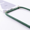 Lookabe Necklace iPhone 7/8+ gold green loo012