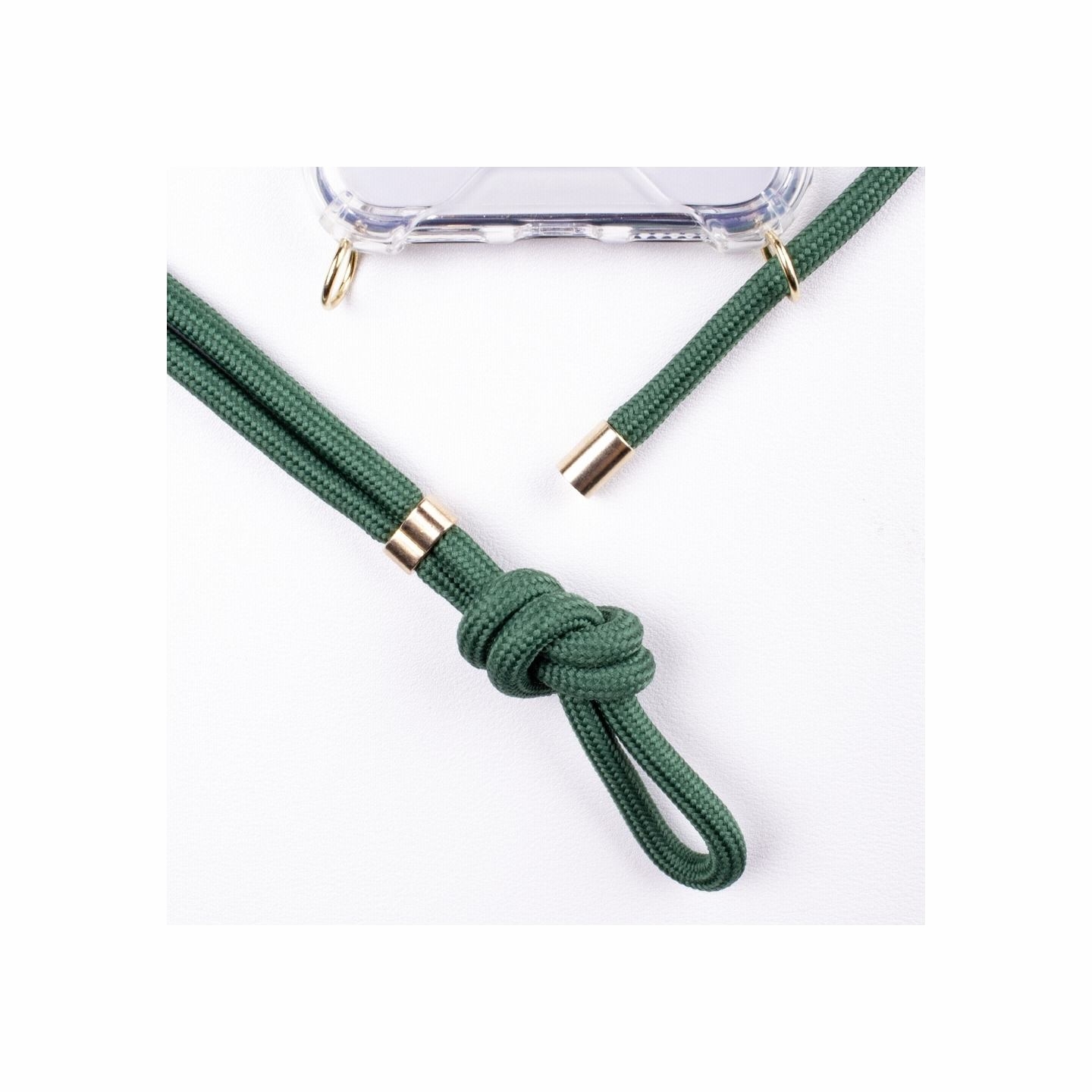 Lookabe Necklace iPhone 7/8+ gold green loo012