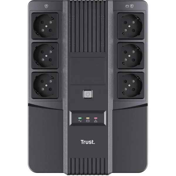 Trust UPS|TRUST|800 VA|Wave form type Simulated sinewave|Desktop/pedestal|23326