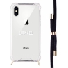 Lookabe Necklace iPhone Xs Max gold black loo005