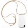 Lookabe Necklace iPhone Xs gold nude loo008