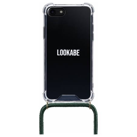 Lookabe Necklace iPhone Xs Max gold green loo015