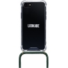 Lookabe Necklace iPhone Xs Max gold green loo015