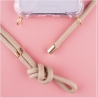 Lookabe Necklace iPhone 7/8+ gold nude loo007